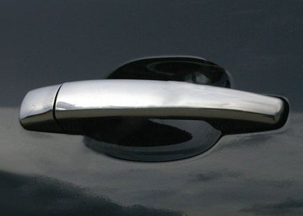 Хромированные Накладки на Ручки (4 шт., Нержавейка) для Citroen C-4 Picasso 2013-2022 гг