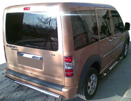 Задняя дуга AK 002 (нержавейка) для Ford Connect 2010-2013 гг