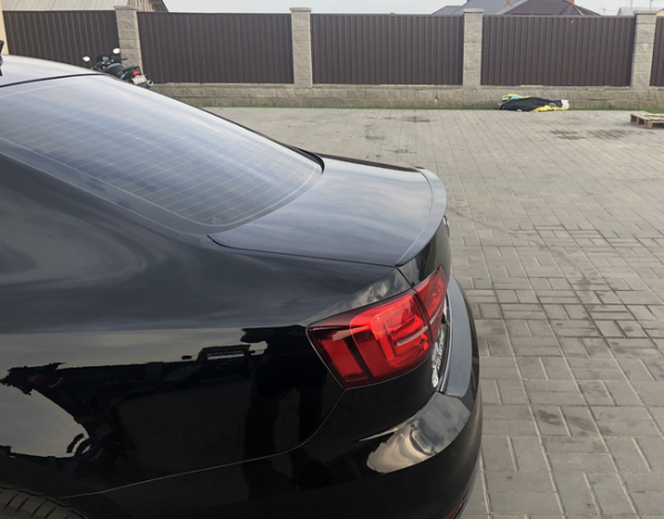 Cпойлер крышки багажника Volkswagen Jetta 7, ABS-пластик