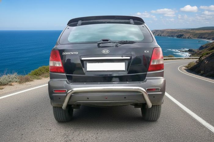 Задняя дуга (нержавейка) для Kia Sorento I BL 2002-2009 гг