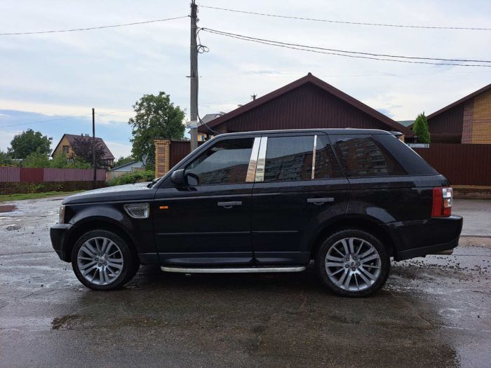 Накладки на дверные стойки из нержавеющей стали для Range Rover Sport 2005-2013 гг