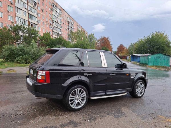 Накладки на дверные стойки из нержавеющей стали для Range Rover Sport 2005-2013 гг