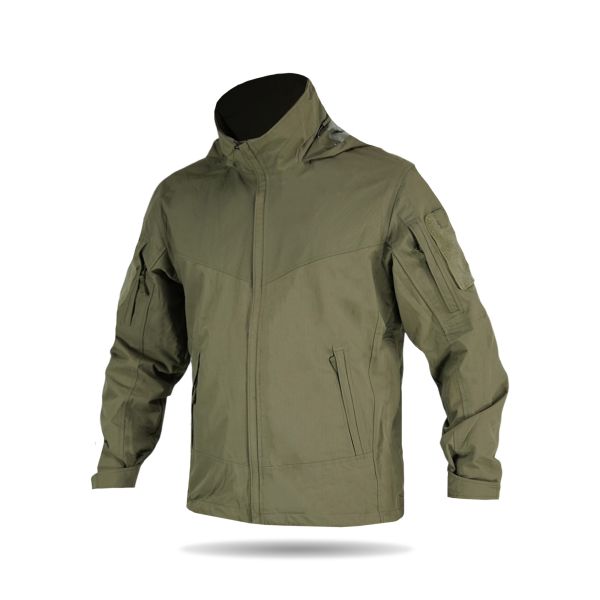 Демисезонная тактическая куртка YINREN Delta Eagle Gen 3 из рип-стопа, олива