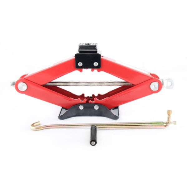 Домкрат ромбовий, 2т. min 120 мм - max 413 мм, гумова подушка