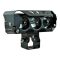 Додаткова світлодіодна LED фара JR-3LED-G 110Вт з двома режимами світла (3000K жовтий / 6000K білий, з вентилятором, розміри 100×40×55 мм) 2 шт
