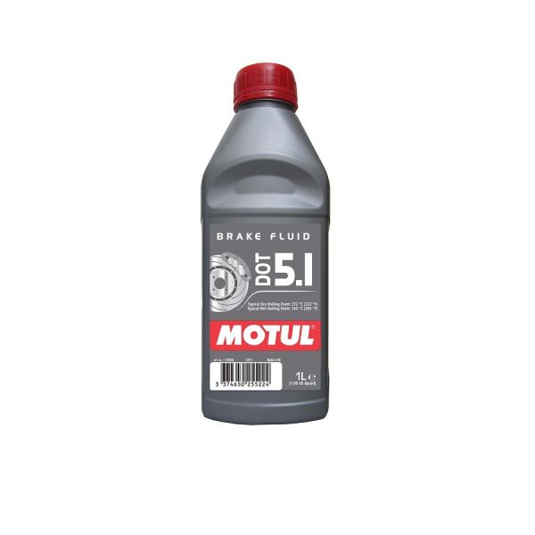 Жидкость тормозов и сцепления Motul DOT 5.1 Brake Fluid (1л)