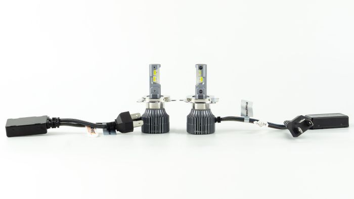 LED лампи автомобільні DriveX AL-11S H4/H19 5.5K 50W CAN