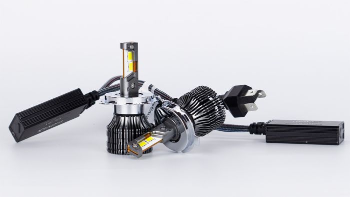 LED лампи автомобільні DriveX UL-01 H4/H19 5.5K 65W CAN