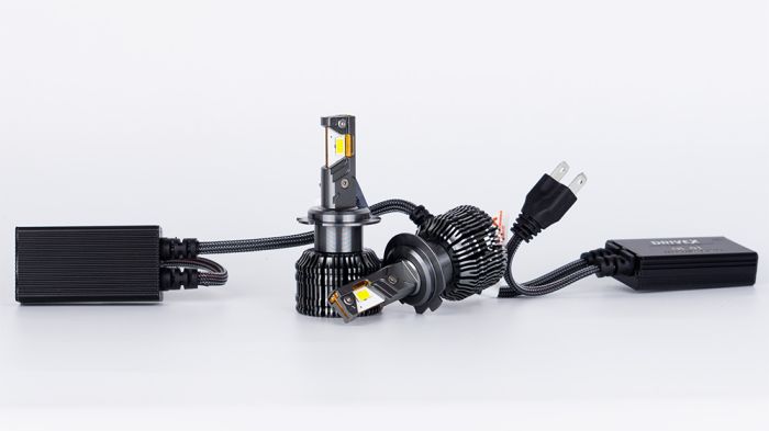 LED лампи автомобільні DriveX UL-01 H7/H18 5.5K 65W CAN