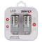 Світлодіоди в габаритні вогні. Підсвітку номера та салона DriveX Glow UL1 T25(2) 9-48V 30W CAN 2600Lm 3157/P27/7W base-16mm USA к-т.
