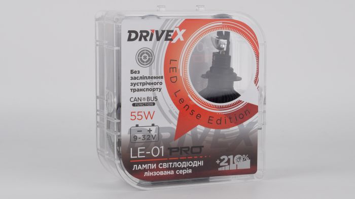 LE-01 PRO HB4(9006) 55W 9-32V 5.5K LED к-т.