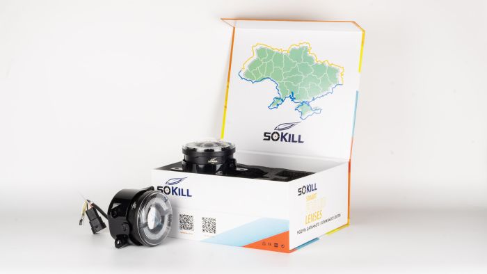 Фара світлодіодна протитуманна DriveX SoKill FOG-101 DLX LowLED UN 3.5" 26W 12-80V 6000K
