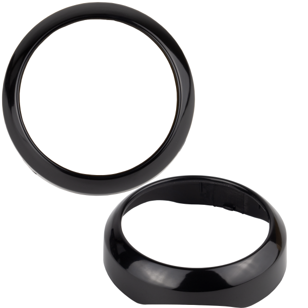 Маска декоративна для автомобільних фар DriveX MS A-106 3.0" Silver White з вбудованою підсвіткою