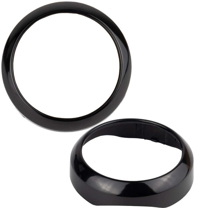 Маска декоративна для автомобільних фар DriveX MS A-106 3.0" Silver White з вбудованою підсвіткою