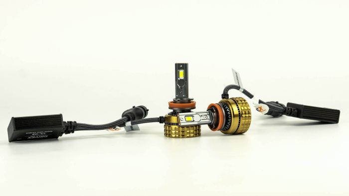 LED лампи автомобільні DriveX UL-02 H11/H8 6K 100W CAN