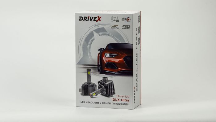 LED лампи автомобільні DriveX D4 DLX Ultra під штатний блок