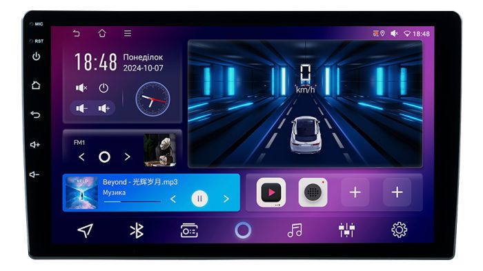 Автомобільний мультимедійний центр 9" з бездротовим CarPlay та Android Auto - DriveX SE-911 4+64 QLED DSP 8CF 4x50W(TDA7851)