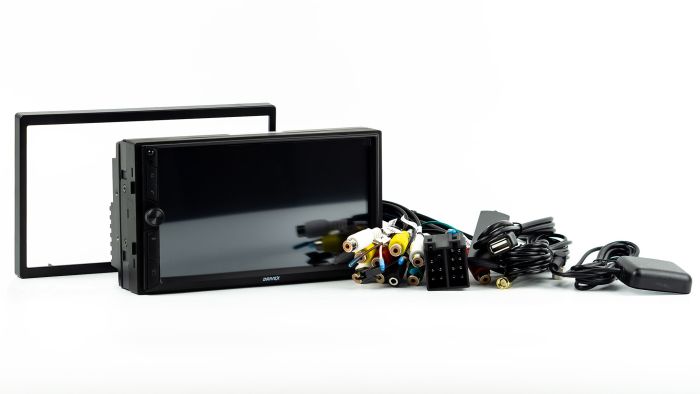 Автомобільний мультимедійний центр 2-Din 7" з бездротовим CarPlay та Android Auto - DriveX SE-701 2-Din 7" DSP 8xCores 4/64GB 4x45W Android 10.0