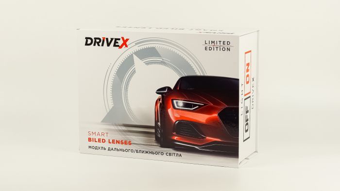 BiLED модуль основного світла DriveX BiLED ULTRA Orig 3.0" 65/78W 5.8K к-т.