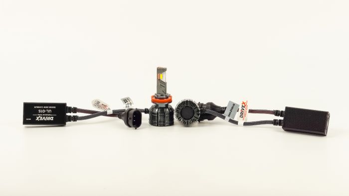 LED лампи автомобільні DriveX UL-01S H11 5.5K 65W CAN 