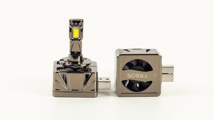 LED лампи автомобільні Sokill De D3 під штатний блок розпалу