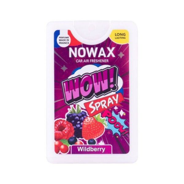 Ароматизатор для авто Nowax WOW Spray Wildberry 18 мл для салона машины (NX00145)