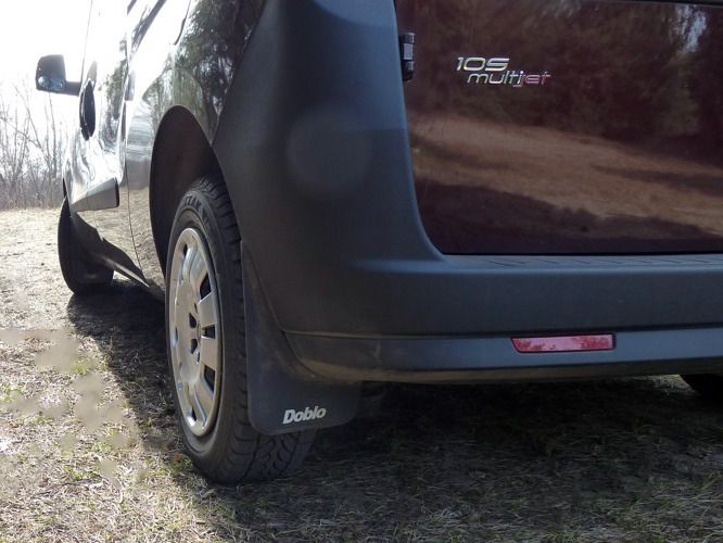 Брызговики Premium (Турция) Полный комплект для Fiat Doblo II 2010-2022 гг