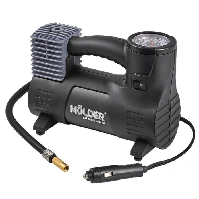 Однопоршневый автокомпрессор MOLDER для шин R13-R19 10 Атм 40 л мин 170 Вт (MA25120)