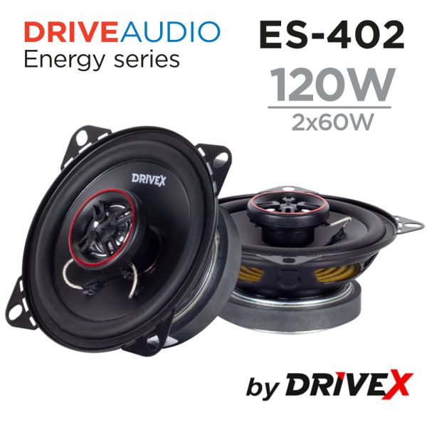 Автомобільна акустична система DriveX ES-402 4" 60W 4Om