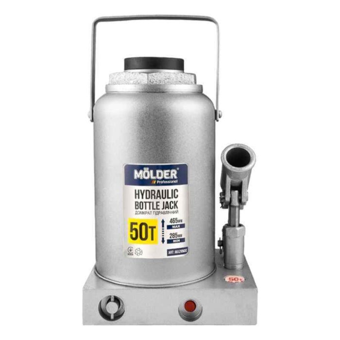 Подкатный гидравлический домкрат Molder 50 тонн 285-465 мм для авто в коробке (MA29500)