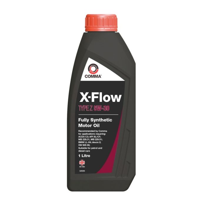 Масло моторное Comma X-FLOW TYPE Z 5W-30 API SL CF ACEA C3 для легковых авто 1л (XFZ1L)