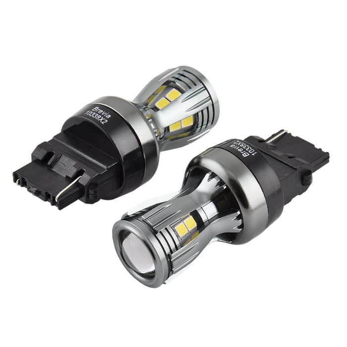 Brevia PowerPro P27W (3156) 350Lm 14x2835SMD 12/24V CANbus, 2шт (10338X2)