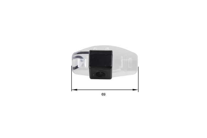 Камера заднего вида Falcon HS8010B-AHD Cube Honda Accord 2008-2010 / Civic 2012