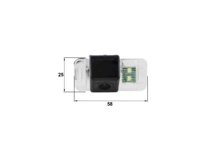 Камера заднего вида Falcon HS8037-AHD Cube Ford Mondeo / Hatchback / Fiesta / S-Max