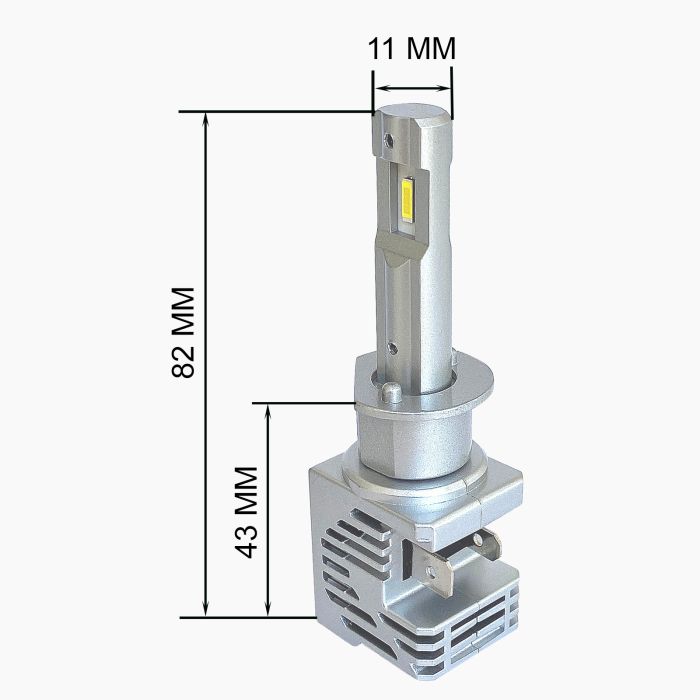 Світлодіодні лампи Prime-X MINI H1 (5000К)