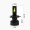 Світлодіодні лампи Prime-X F Pro H4 (5000К)