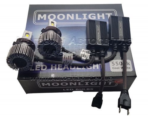 Світлодіодні лампи MOONLIGHT H7 55Ватт