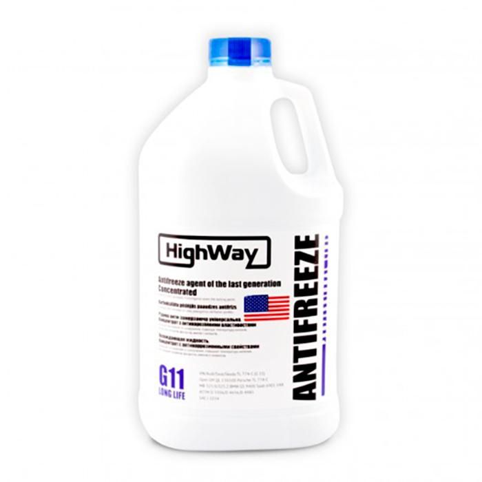 Антифриз концентрат HighWay G11 синій 3,78л