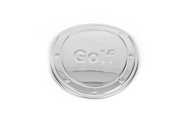Хромированная накладка на лючок бензобака (нерж. сталь) для Volkswagen Golf 5 2003-2009 гг