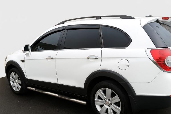 Боковые трубы (2 шт., нержавейка) Ø60 для Chevrolet Captiva 2006-2019 гг