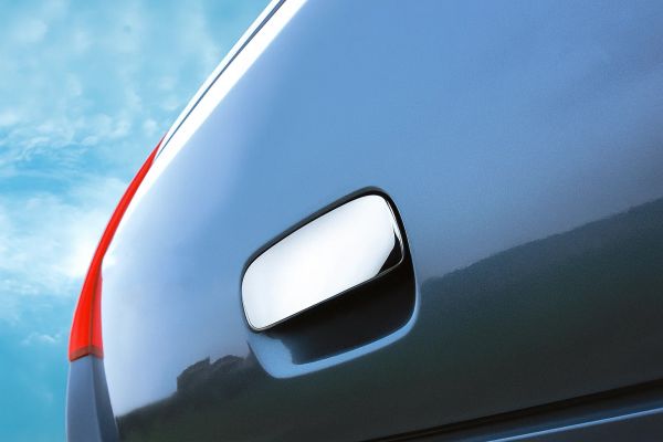 Хромированная накладка на ручку крышки багажника (нерж. сталь) для Citroen C-4 2004-2010 гг