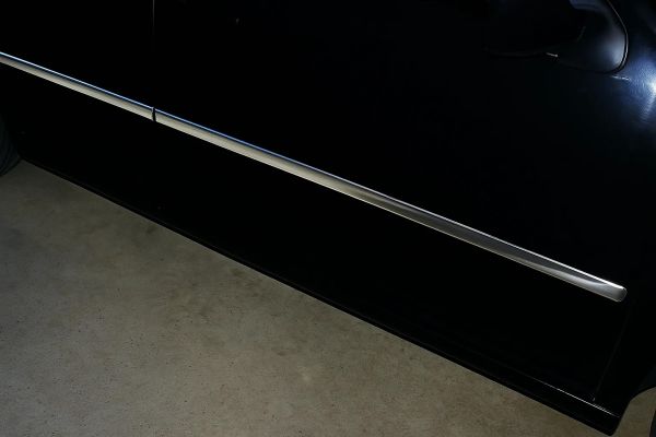 Дверные Молдинги Нержавеющая Сталь (4 шт) OmsaLine - Итальянская Нержавейка для Volkswagen Golf 4 1997-2006 гг