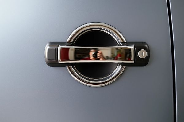 Хромированные Накладки на Ручки Дверей (4 шт, Нержавейка) OmsaLine - Итальянская Нержавейка для Fiat Doblo I 2005-2010 гг