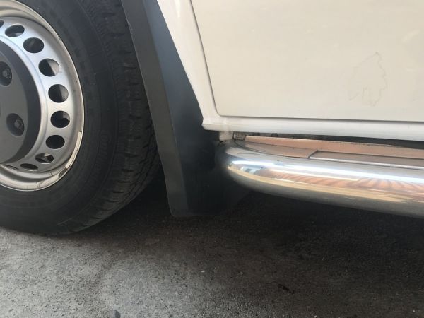 Брызговики Premium Begel Передние для рессоры 1-2 листа (2 шт) для Volkswagen Crafter 2006-2016 гг