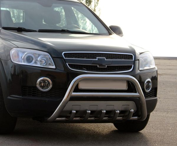 Передняя дуга WT003 (нерж. сталь) для Chevrolet Captiva 2006-2019 гг