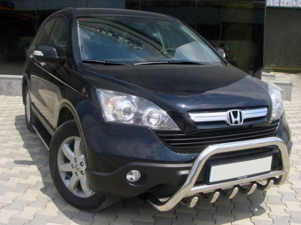 Кенгурятник WT003 (нержавейка) для Honda CRV 2007-2011 гг