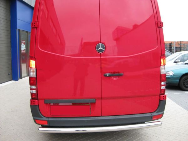 Задняя Защита AK002 (Нержавейка) для Mercedes Sprinter W906 2006-2018 гг