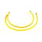 Гибкая LED трубка ДХО (DRL) в фары AES 60 см, с мигающим поворотником (Белый / Желтый)