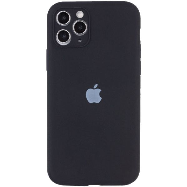 Чохол для смартфона Silicone Full Case AA Camera Protect for Apple iPhone 12 Pro Max 14,Black (FullAAi12PM-14)