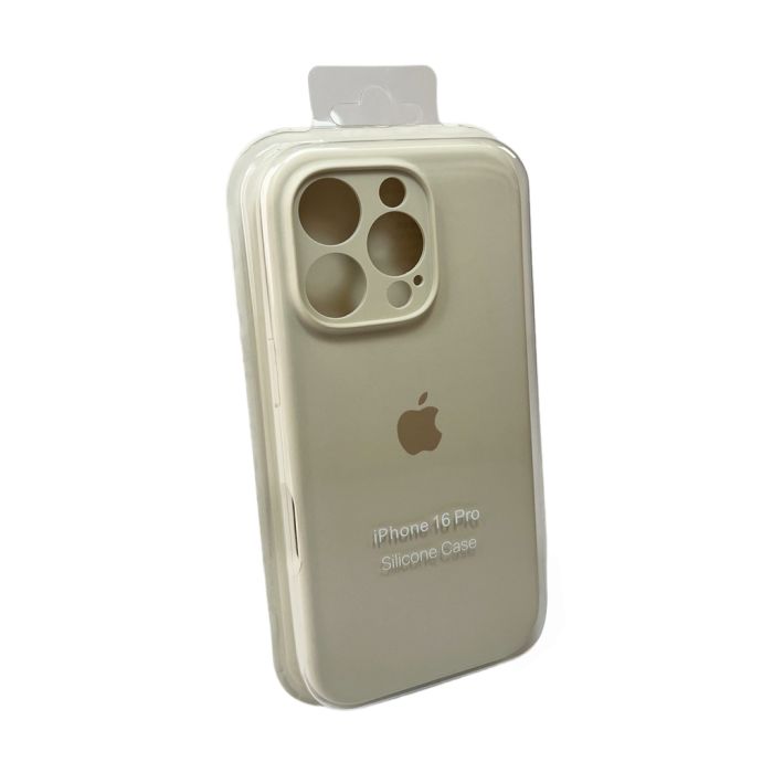 Чохол для смартфона Silicone Full Case AA Camera Protect for Apple iPhone 16 Pro 10,Stone (FullAAi16P-10)